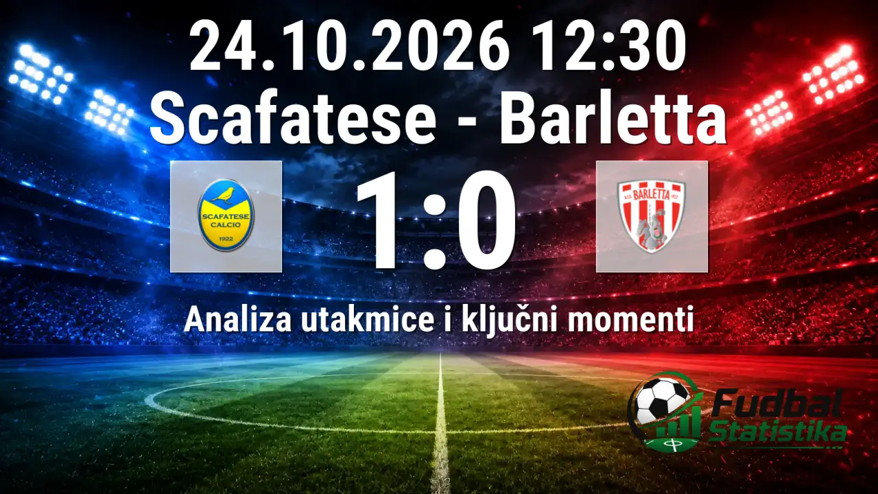 Scafatese - Barletta 1:0, Serie C Girone C