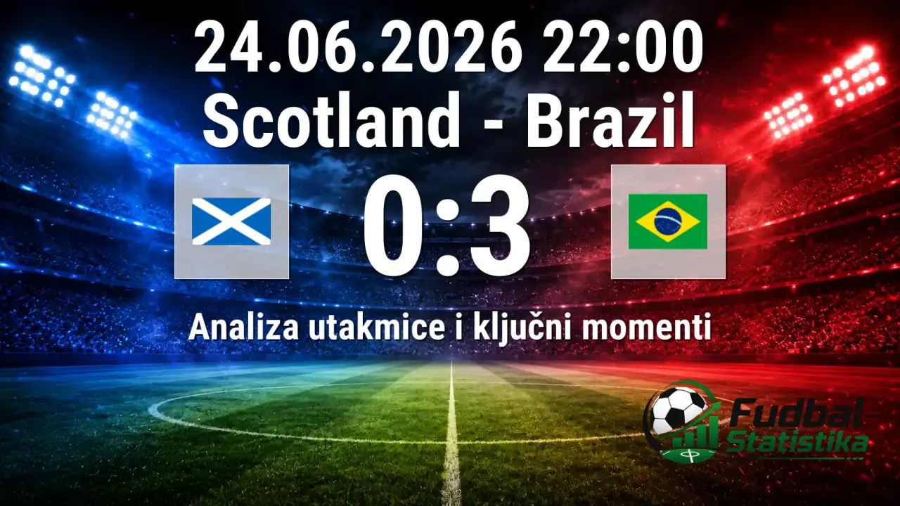 Brazil trijumfovao nad Škotskom 3:0 na Mundijalu 2026