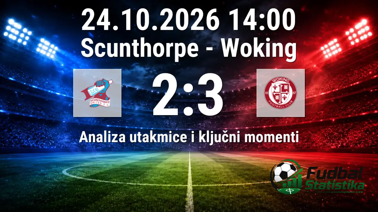Scunthorpe - Woking 2:3, National League analiza