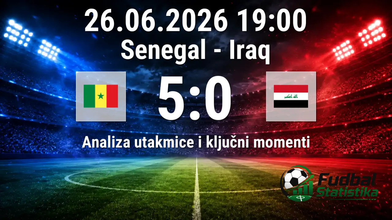 Senegal - Irak 5:0, Grupa na Svetskom prvenstvu 2026