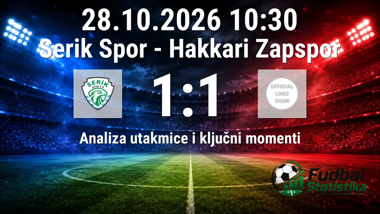 Serik Spor vs Hakkari Zapspor 1:1 (5:4 pen) - Turski Kup 3. kolo
