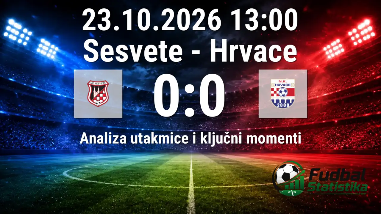 Sesvete - Hrvace 0:0, 10. kolo Prve NL Hrvatske
