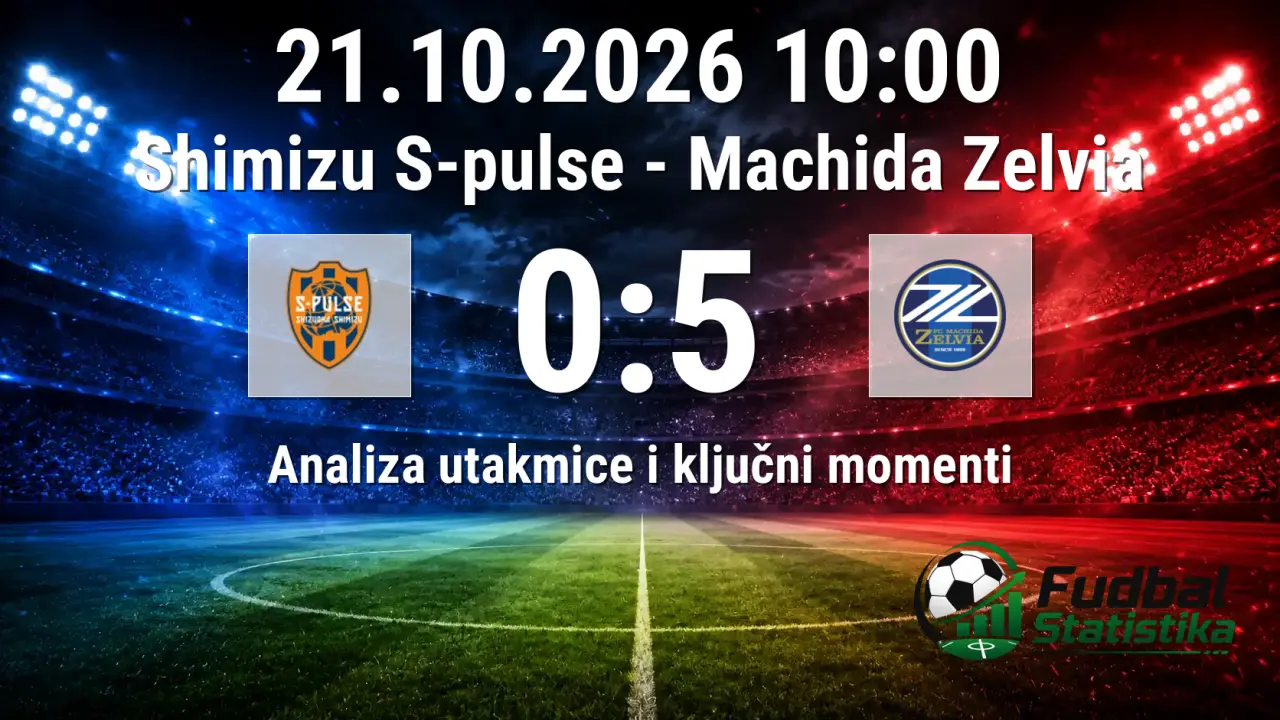Shimizu S-pulse vs Machida Zelvia 0:5 analiza