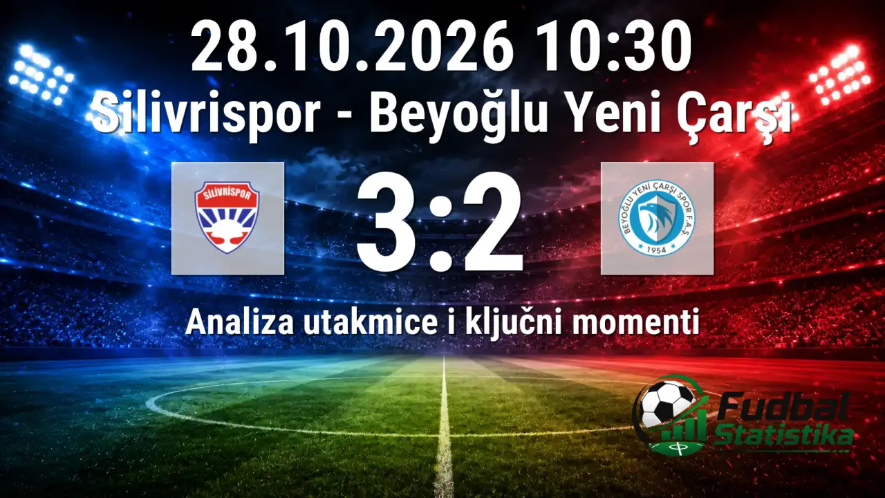 Silivrispor vs Beyoğlu Yeni Çarşı 3:2 - Türkiye Kupası 3. kolo