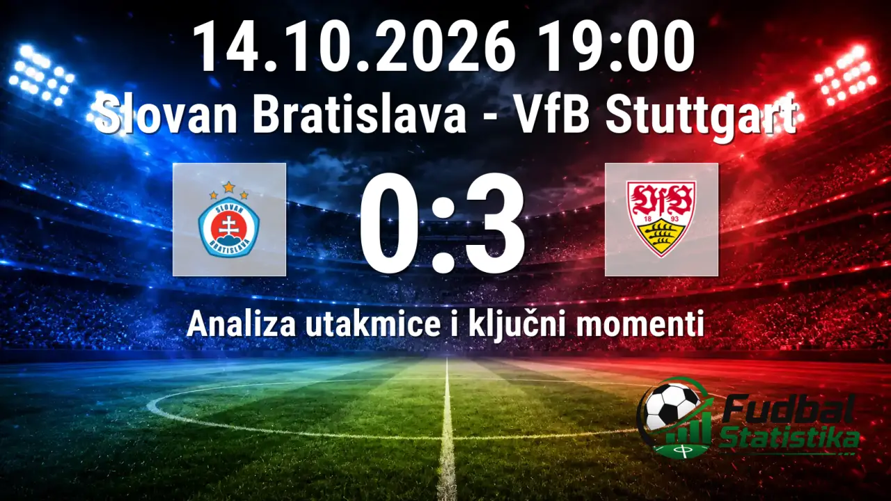 Slovan Bratislava - VfB Stuttgart 0:3, Liga šampiona 2026