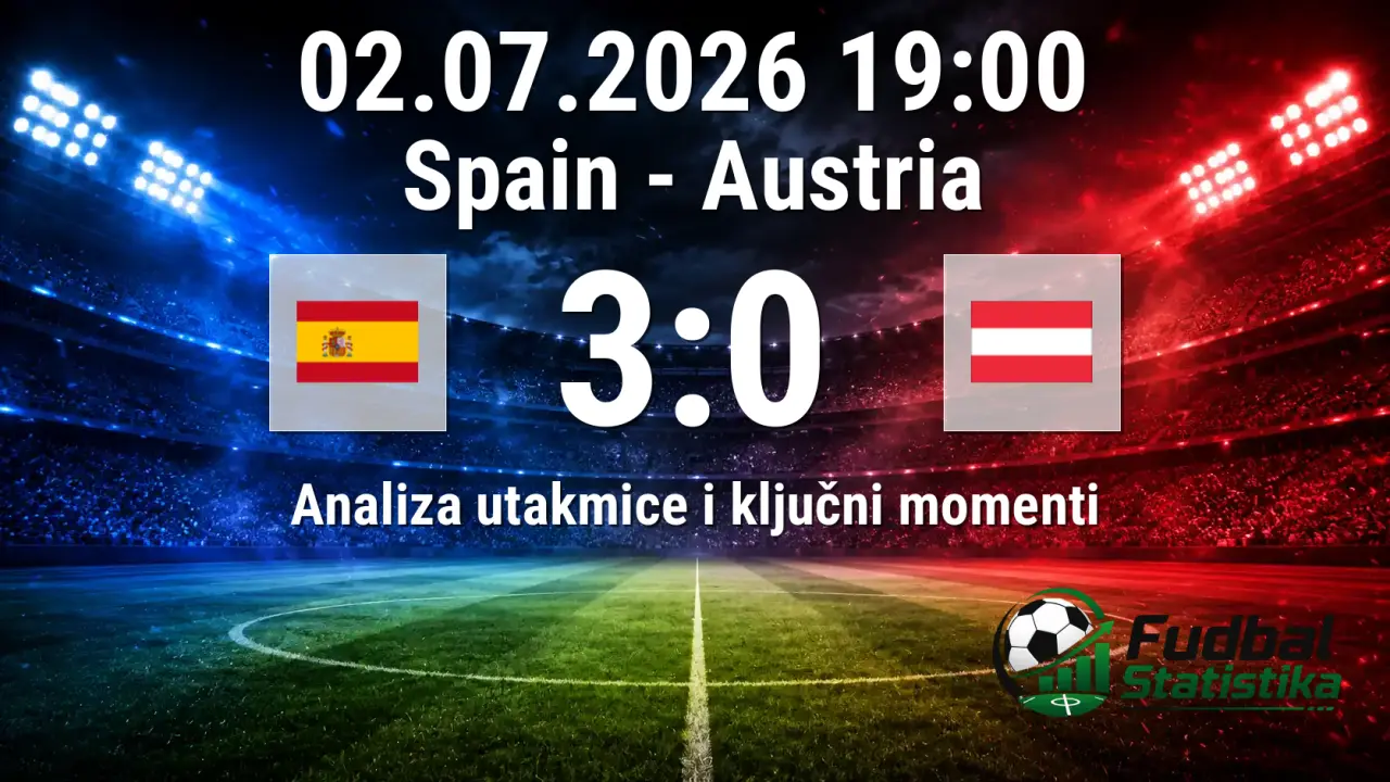 Španija - Austrija 3:0, osmina finala SP 2026