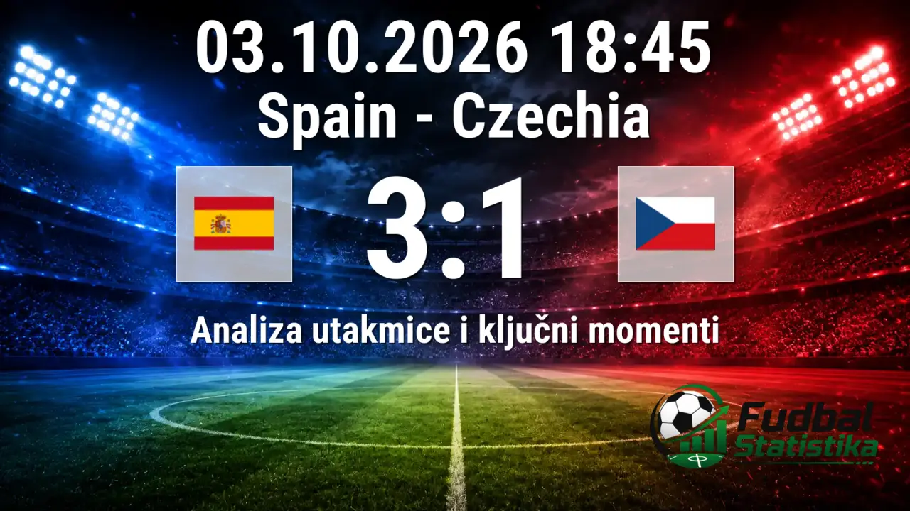 Španija - Češka 3:1, UEFA Nations League 2026