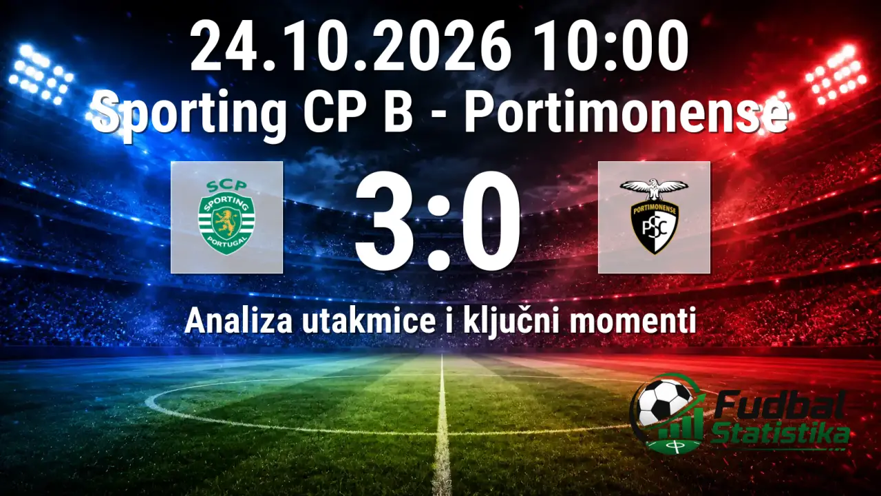 Sporting CP B - Portimonense 3:0, Segunda Liga analiza