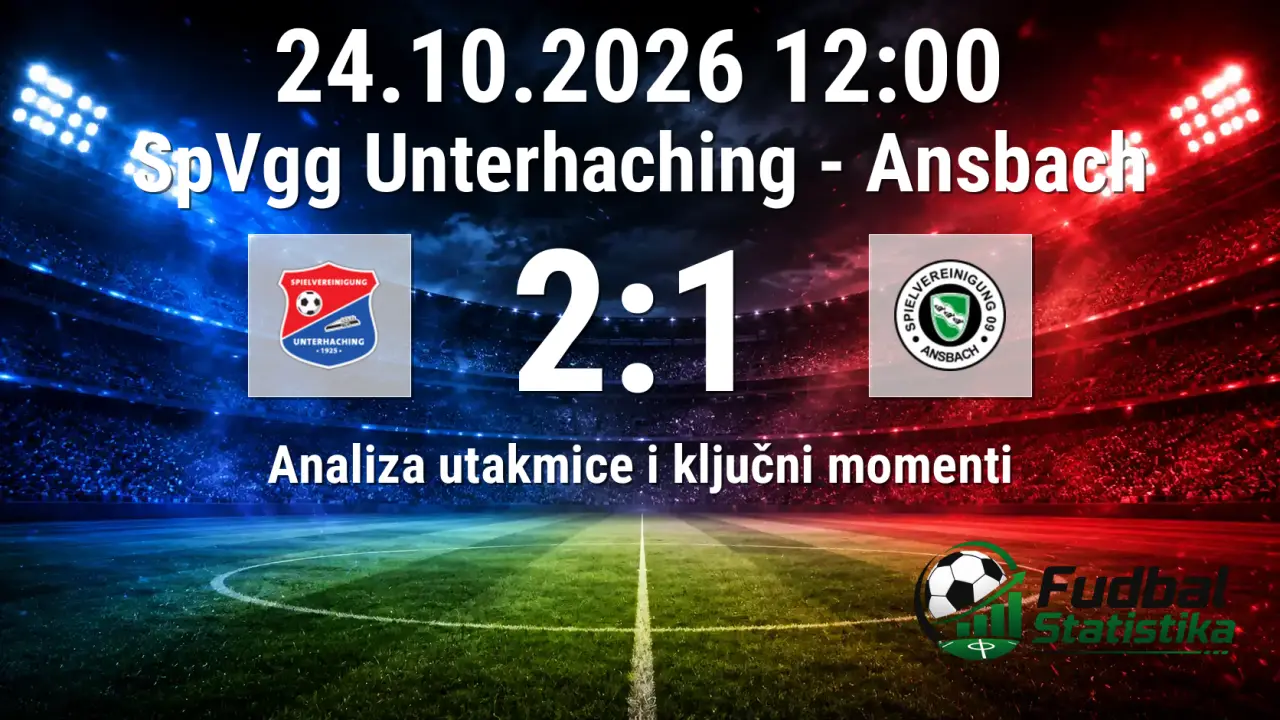 SpVgg Unterhaching - Ansbach 2:1, Regionalliga Bayern
