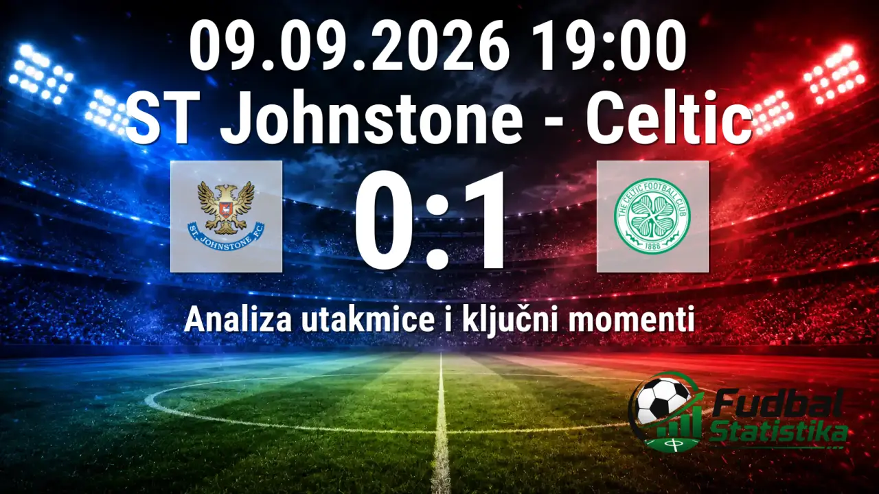 St Johnstone - Celtic 0:1, Premiership Škotska
