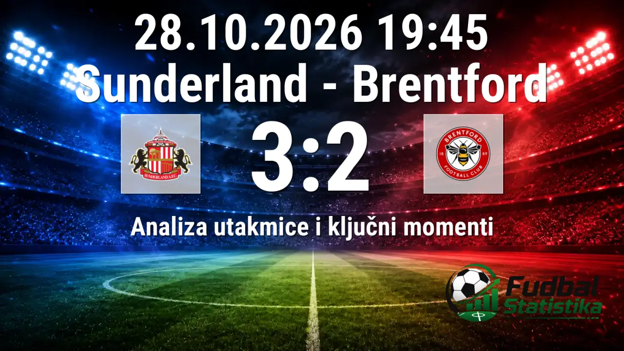 Sunderland - Brentford 3:2, Liga Kup Engleske