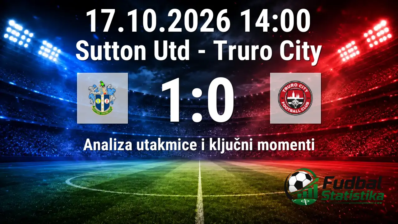 Sutton Utd pobedio Truro City u FA Cup kvalifikacijama