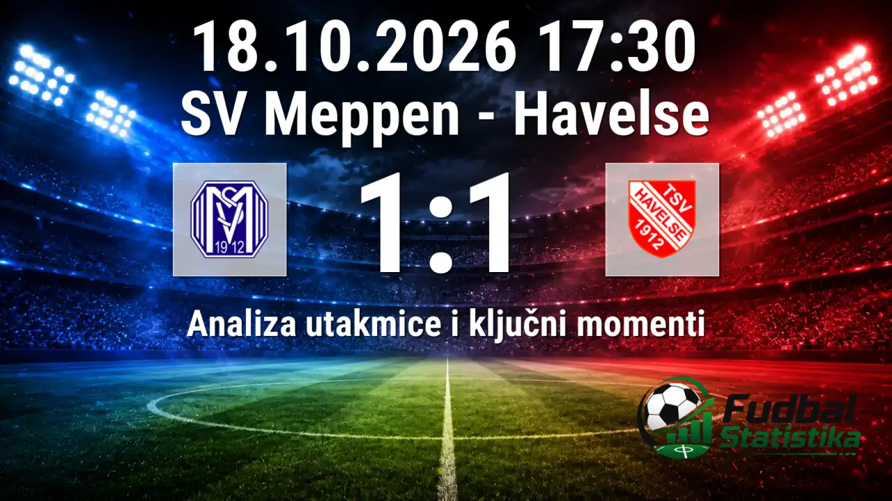 SV Meppen vs Havelse 1:1 - analiza 3. Lige