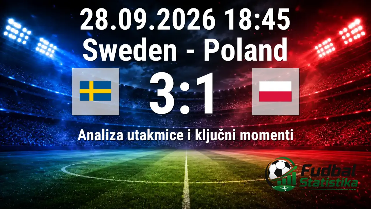 Švedska - Poljska 3:1, UEFA Nations League 2026