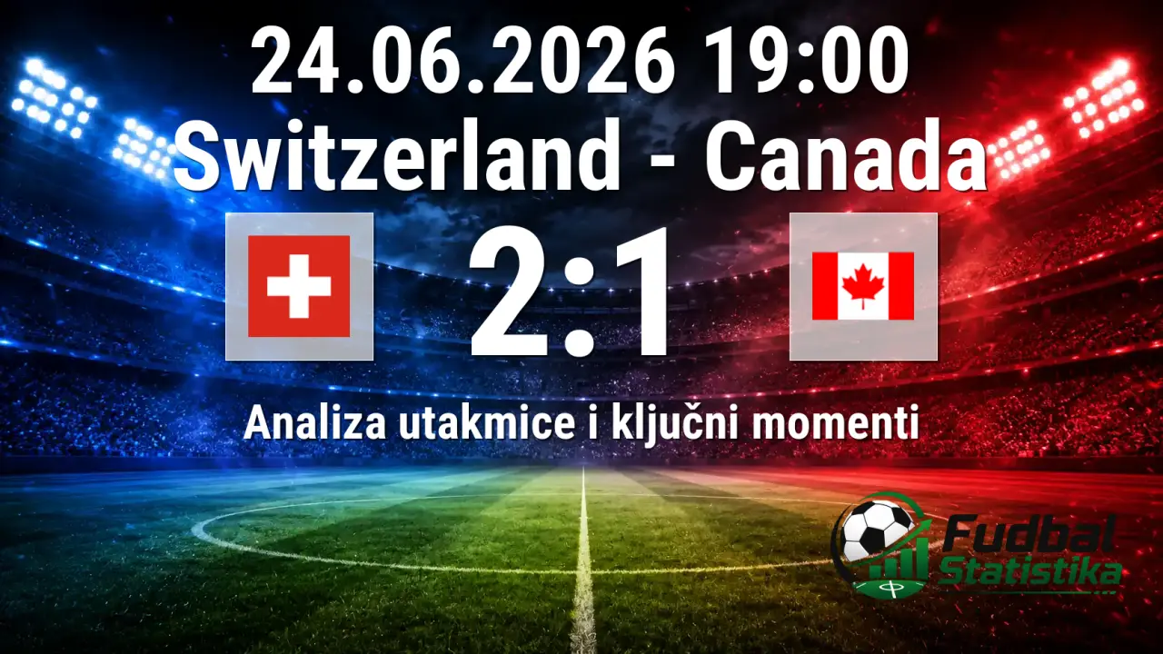Švajcarska - Kanada 2:1, Grupa na SP 2026
