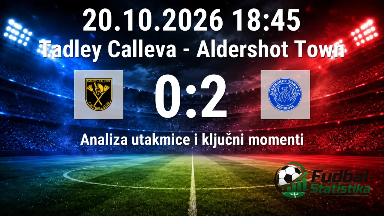Tadley Calleva - Aldershot Town 0:2, FA Cup analiza