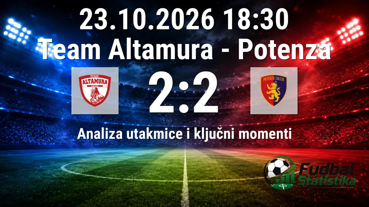 Team Altamura vs Potenza 2:2 - Serie C analiza