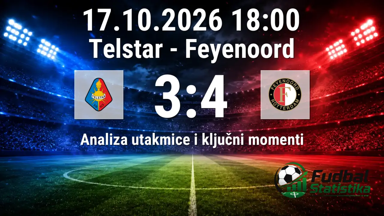 Telstar - Feyenoord 3:4, Eredivisie 9. kolo