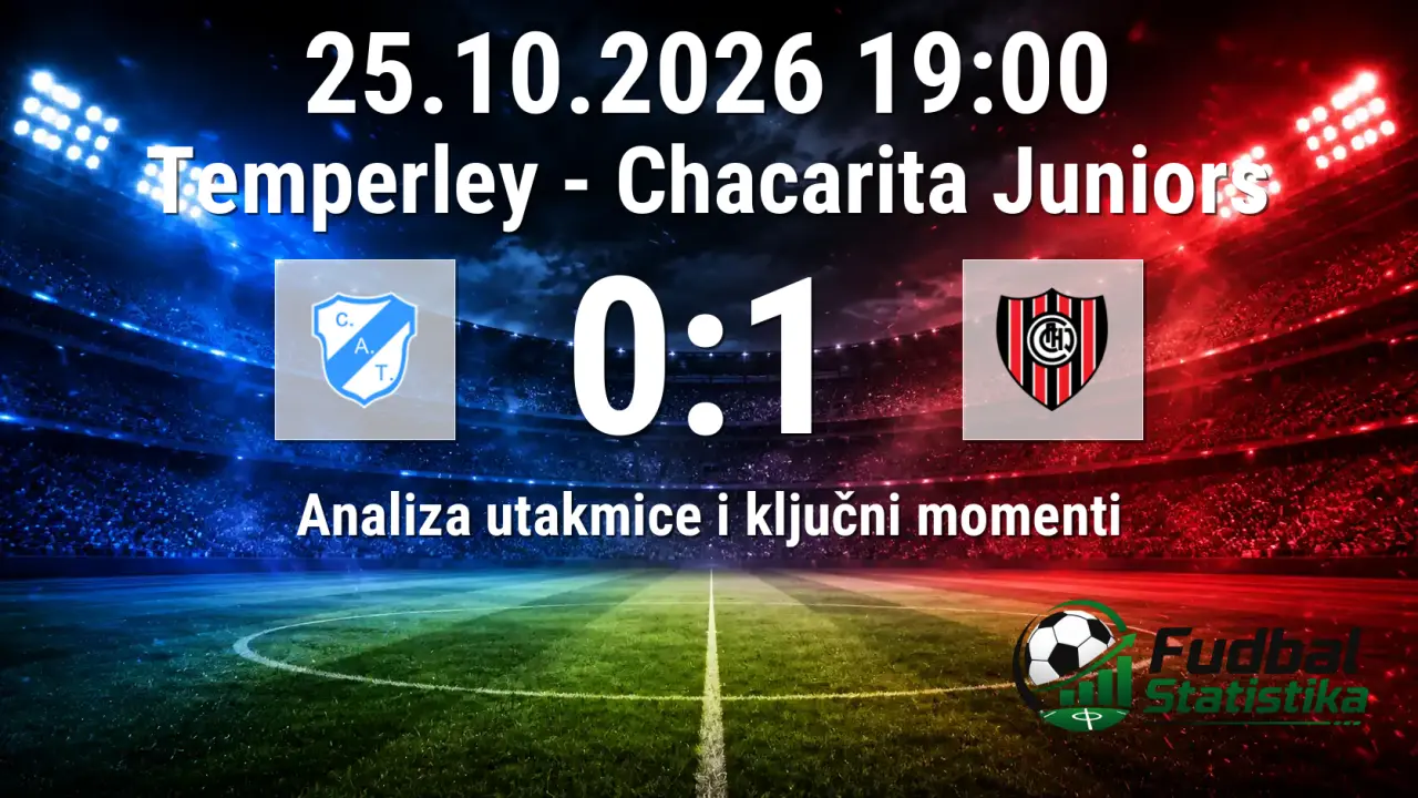 Temperley - Chacarita Juniors 0:1, Primera Nacional 35. kolo