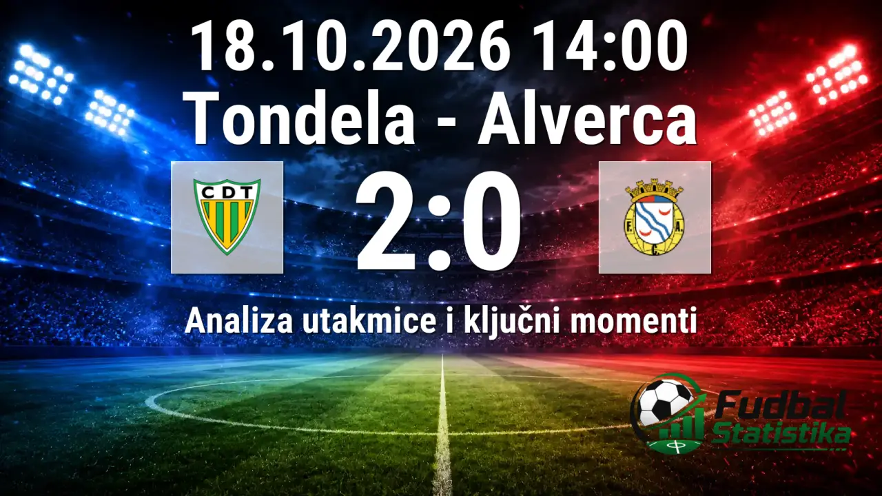 Tondela - Alverca 2:0 (produžeci) u Taça de Portugal