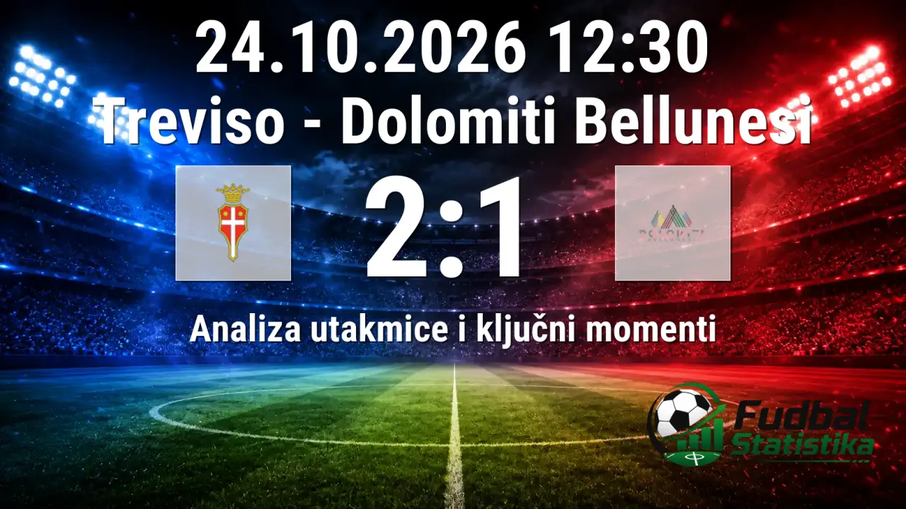 Treviso - Dolomiti Bellunesi 2:1, Serie C Girone A