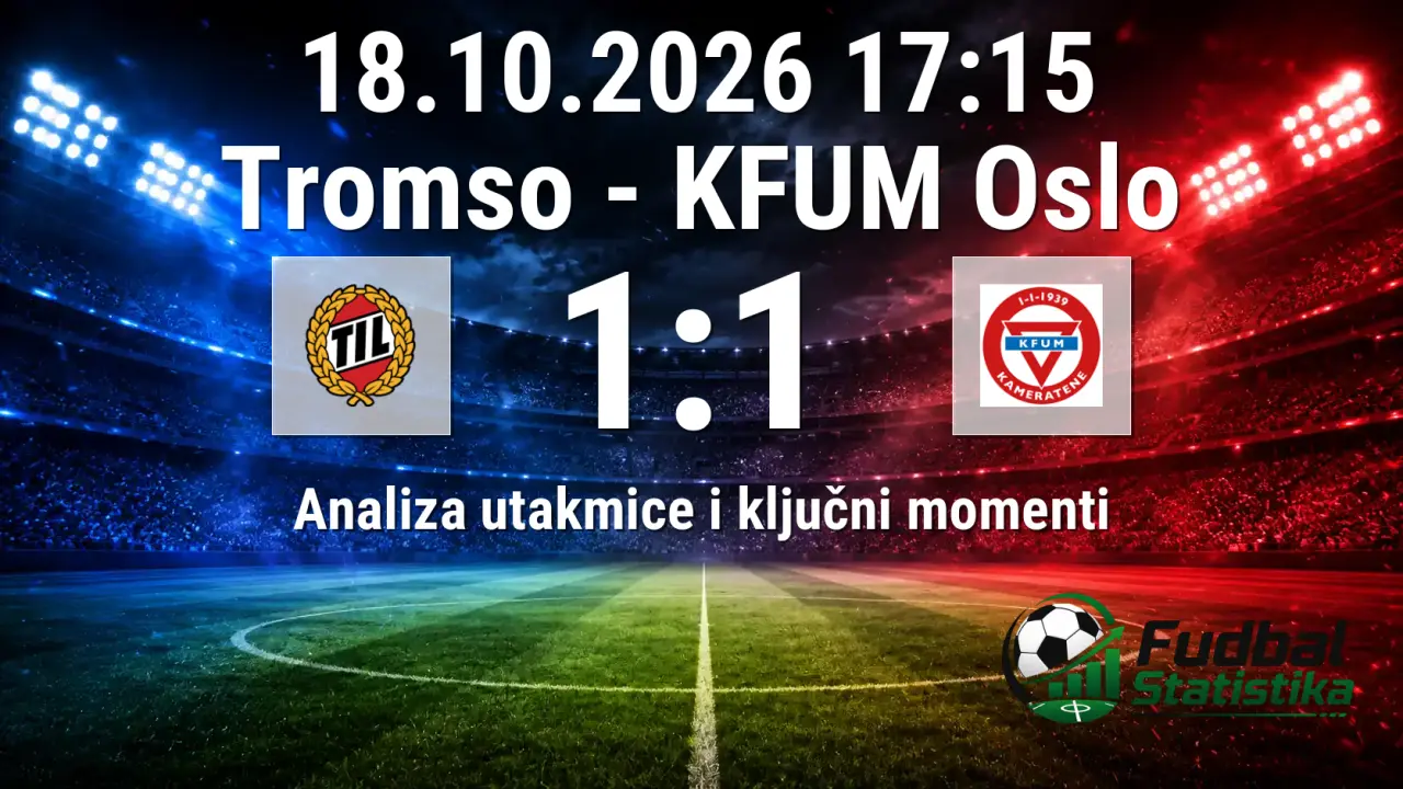 Tromso i KFUM Oslo remizirali u Eliteserienu