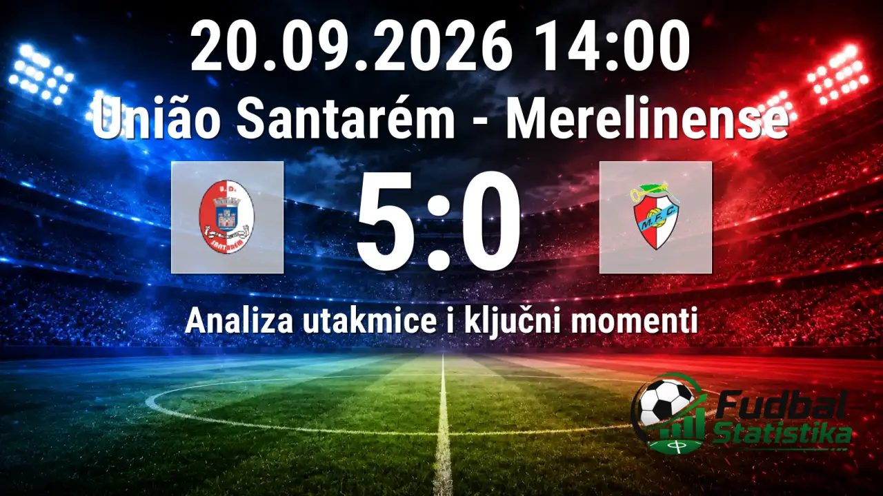 União Santarém - Merelinense 5:0 u Taça de Portugal