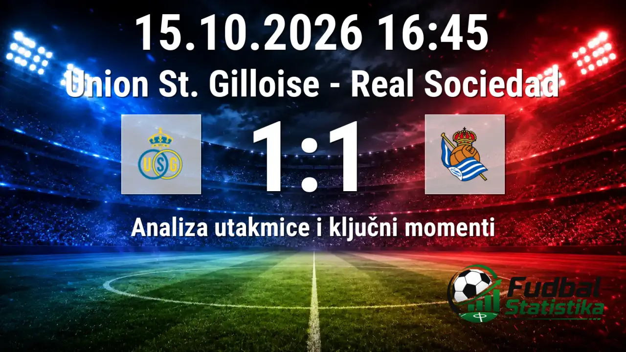Union St. Gilloise i Real Sociedad remizirali u Ligi Evrope