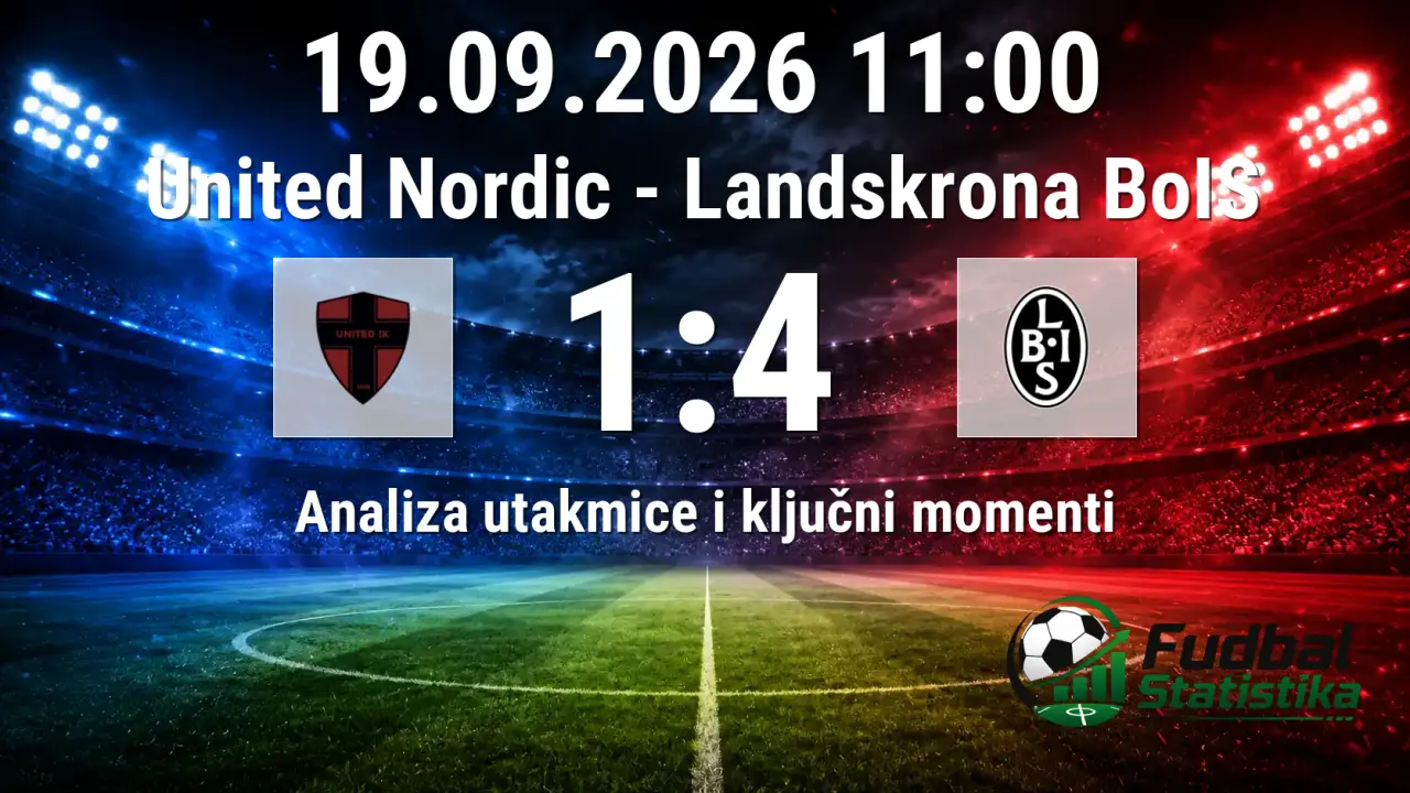 United Nordic - Landskrona BoIS 1:4 analiza