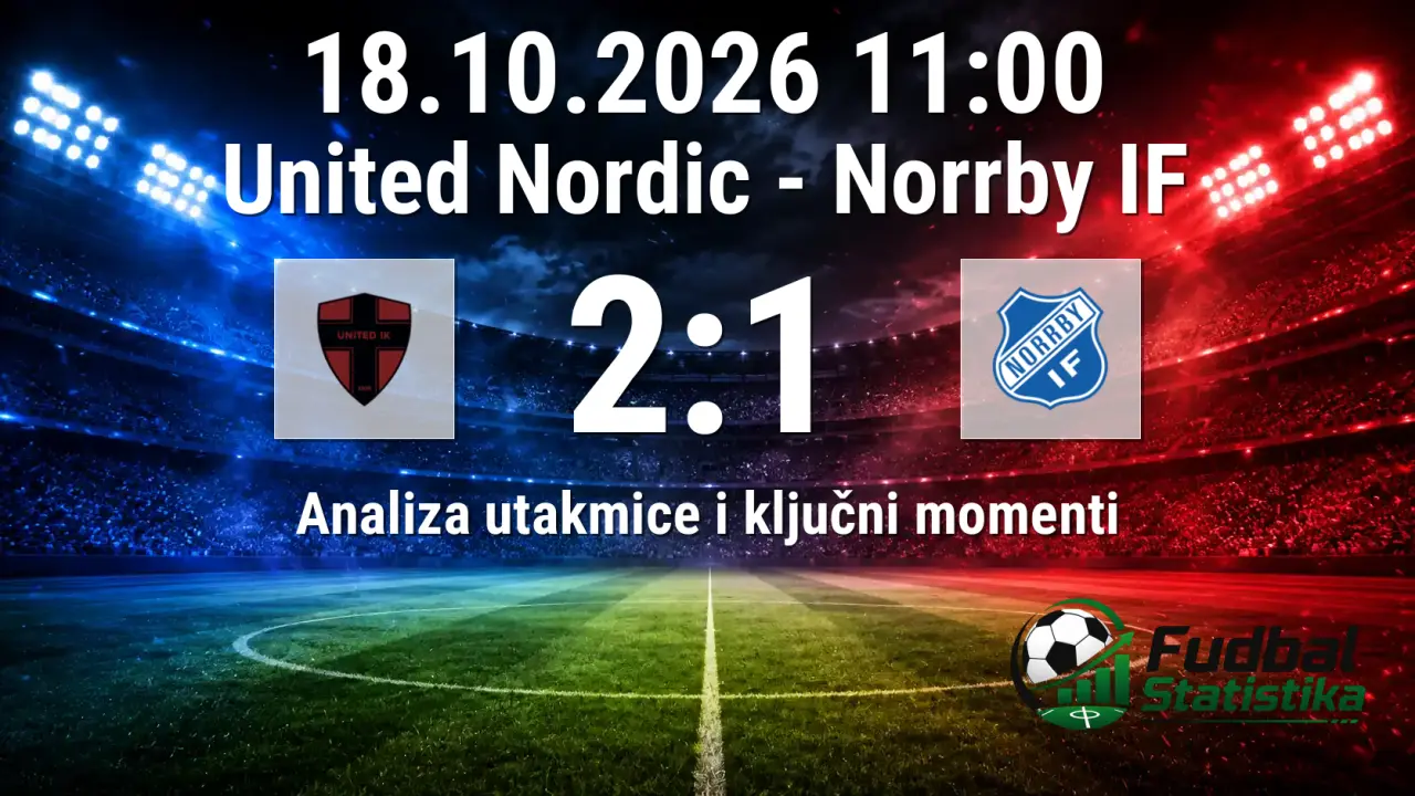 United Nordic vs Norrby IF 2:1 analiza