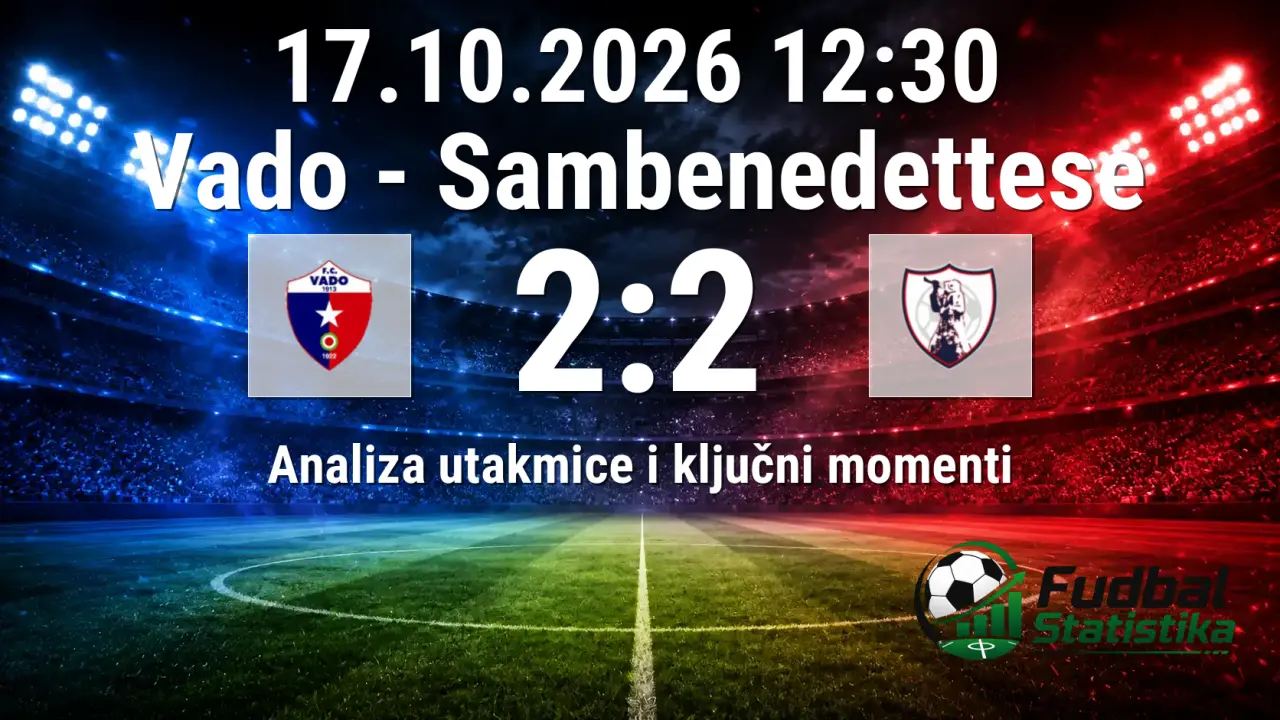 Vado i Sambenedettese remizirali u Seriji C