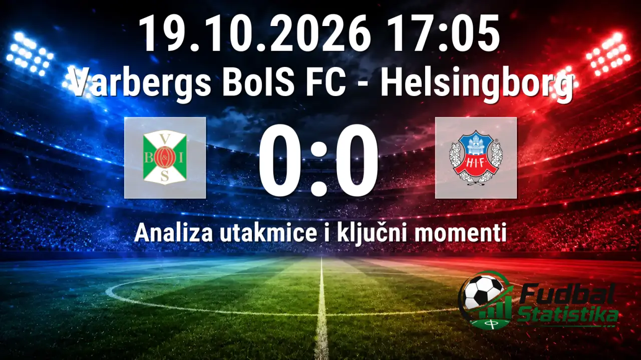 Varbergs BoIS FC vs Helsingborg 0:0 - Superettan 27. kolo
