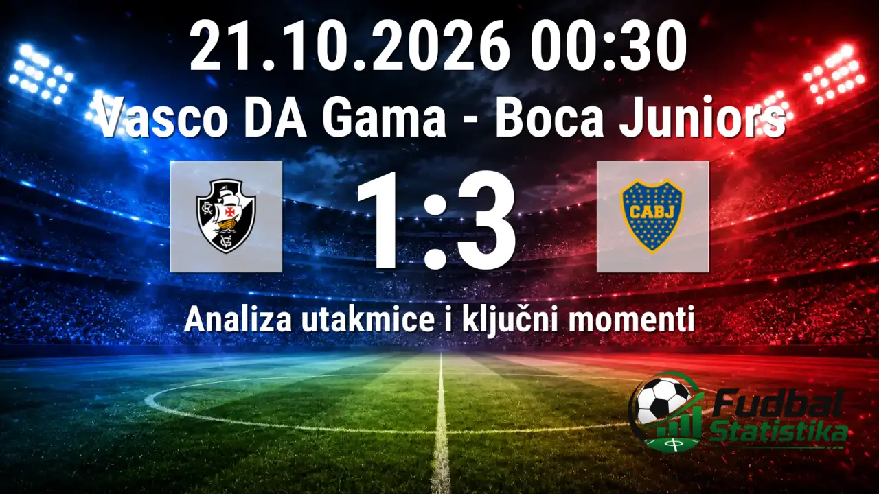 Vasco DA Gama - Boca Juniors 1:3, polufinale Sudamerikane