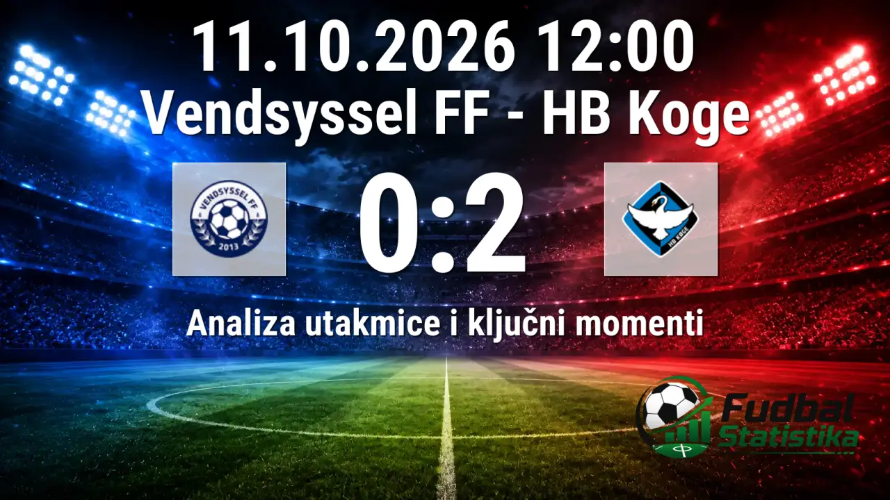 Vendsyssel FF - HB Koge 0:2, Danska 1. Division