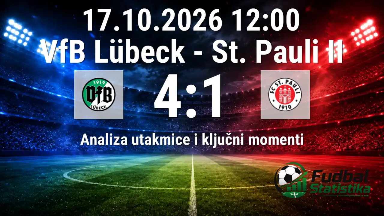 VfB Lübeck - St. Pauli II 4:1 analiza