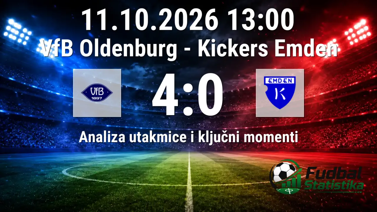 VfB Oldenburg rutinski savladao Kickers Emden