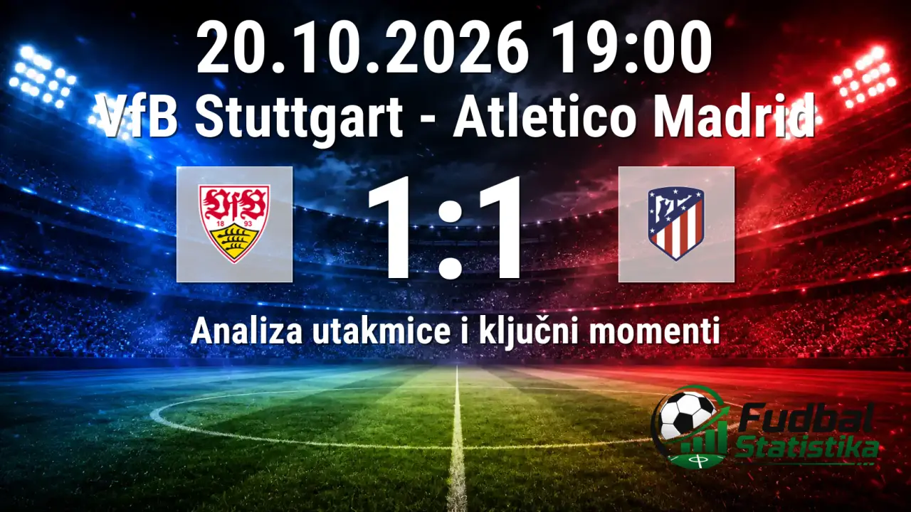 Stuttgart i Atletico remizirali u Ligi šampiona
