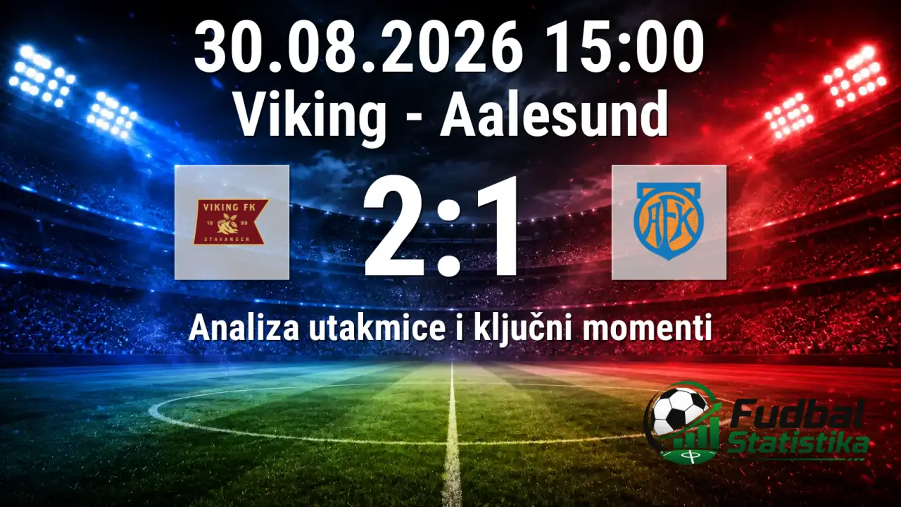 Viking slavio protiv Aalesunda u Eliteserienu