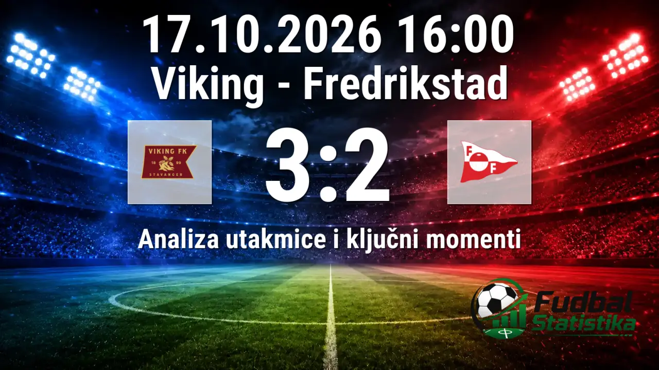 Viking preokret protiv Fredrikstada u Eliteserienu
