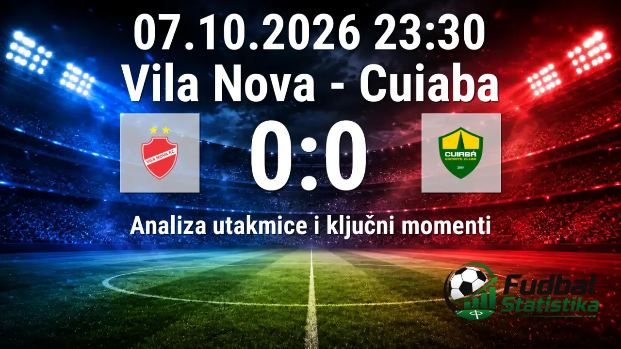 Vila Nova i Cuiaba odigrali bez golova u Serie B Brazil