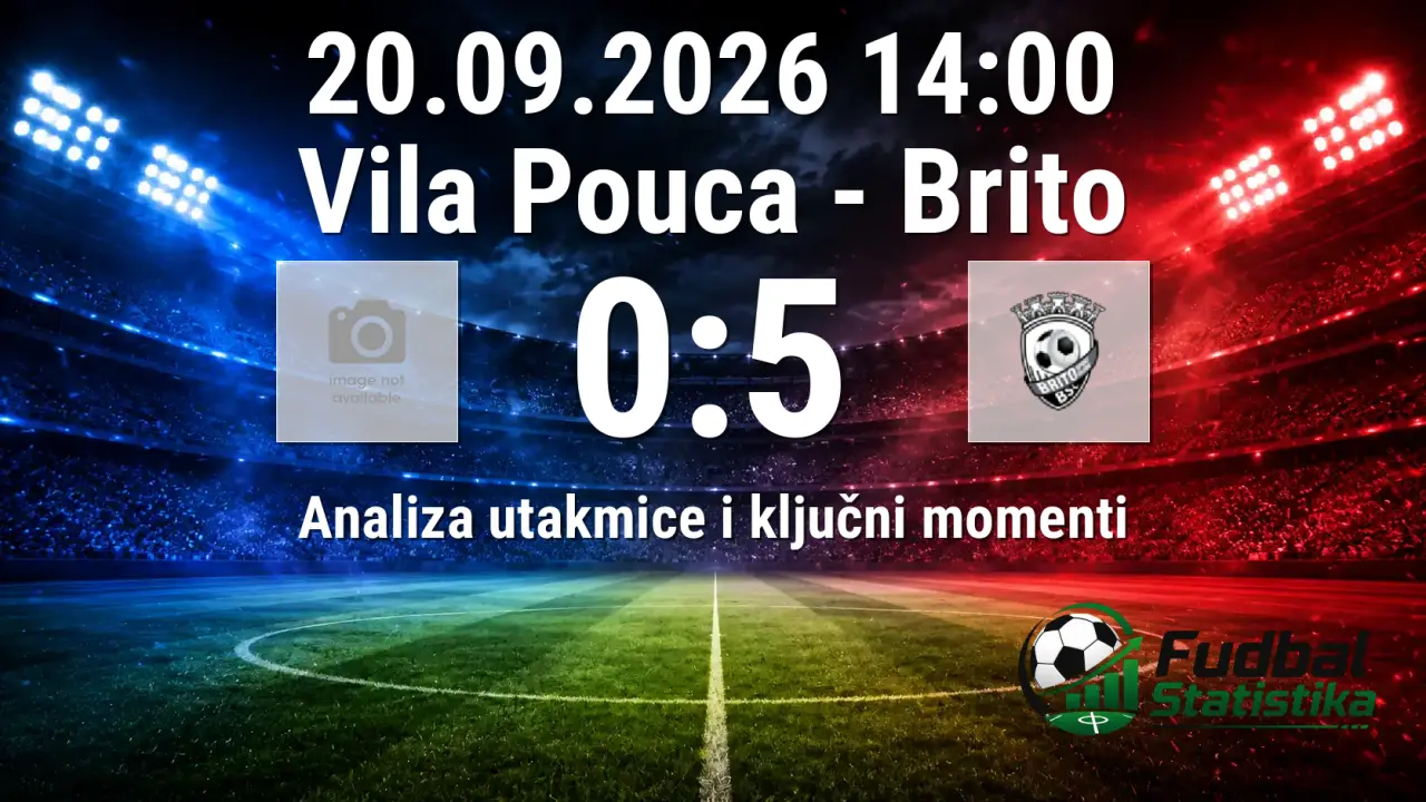 Vila Pouca - Brito 0:5 u Taça de Portugal