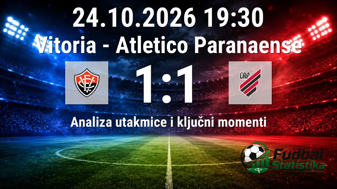 Vitoria i Atletico Paranaense remizirali u Seriji A Brazila