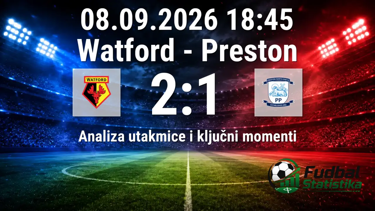 Watford vs Preston 2:1 - Championship analiza