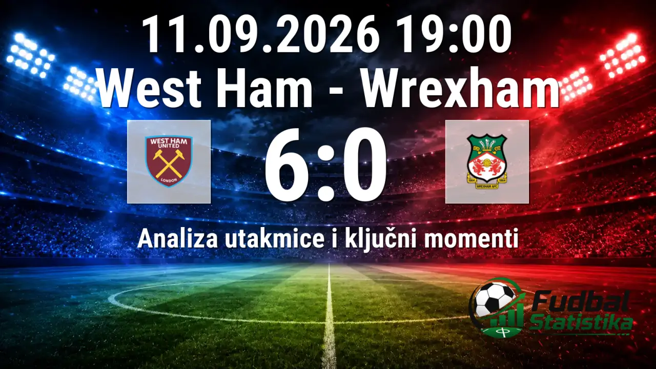 West Ham – Wrexham 6:0, Championship 7. kolo