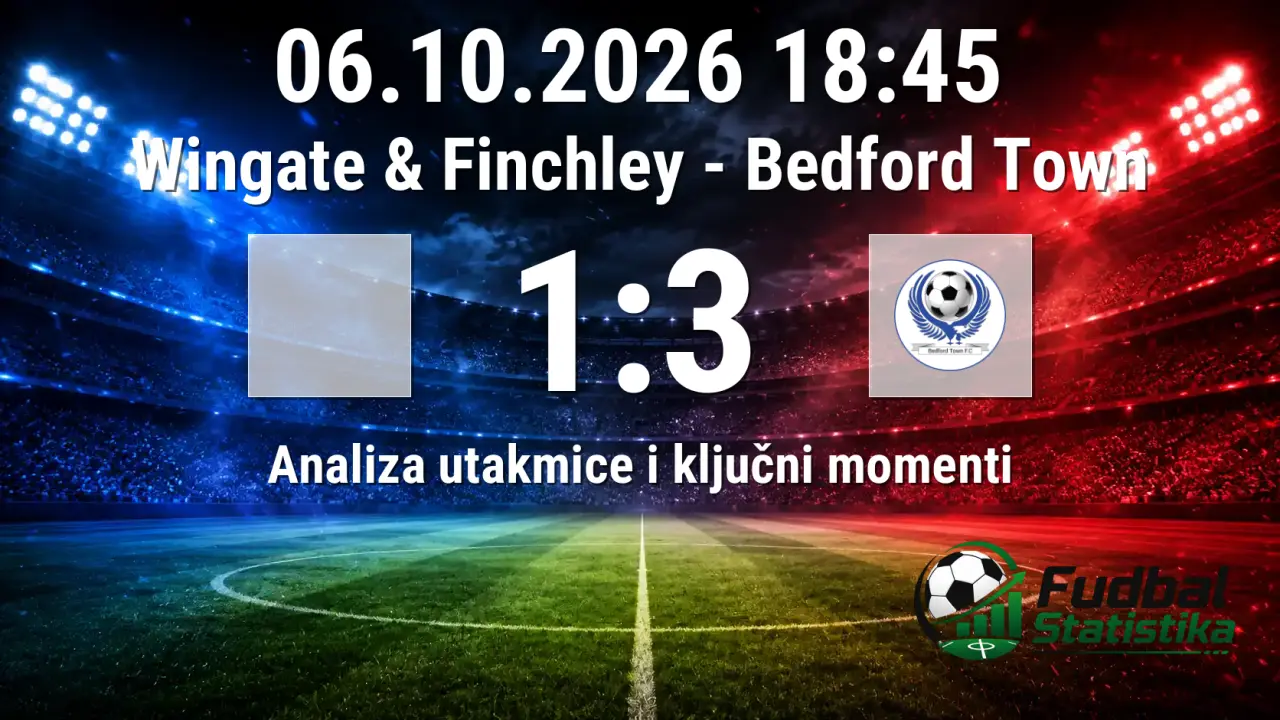Wingate & Finchley - Bedford Town 1:3 (FA Cup 3. kolo kvalifikacija)