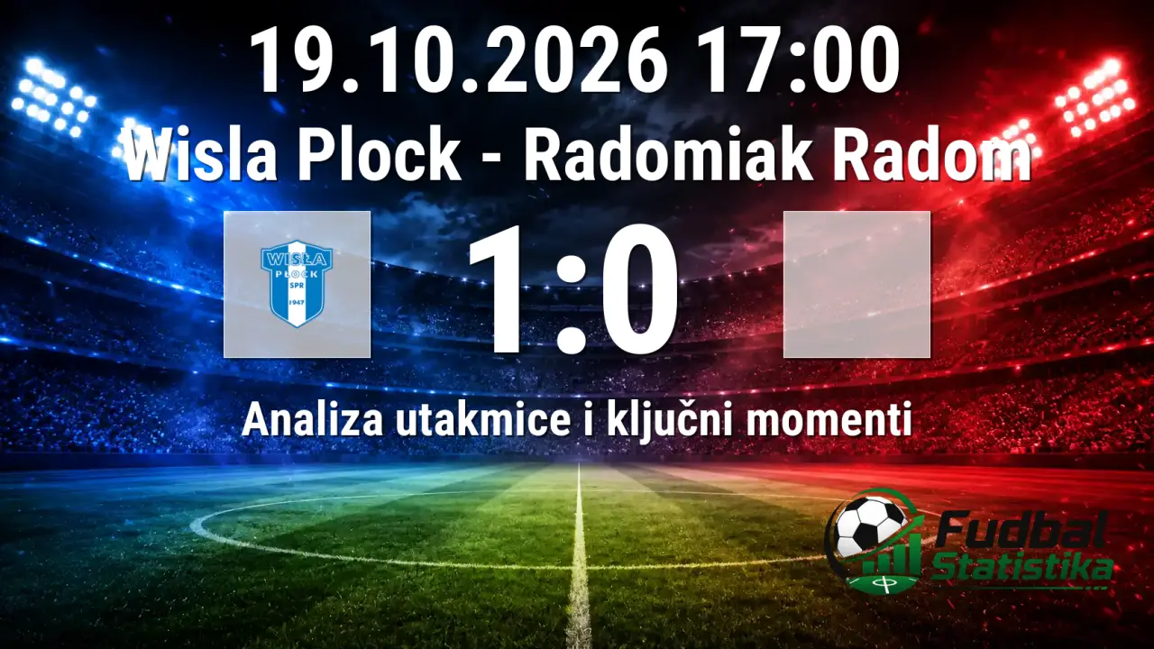 Wisla Plock - Radomiak Radom 1:0, Ekstraklasa 2026