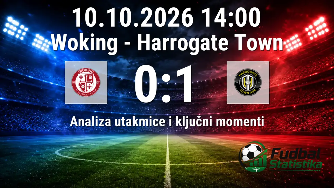 Woking - Harrogate Town 0:1, National League 13. kolo