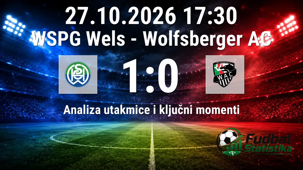 WSPG Wels - Wolfsberger AC 1:0, Kup Austrije, osmina finala