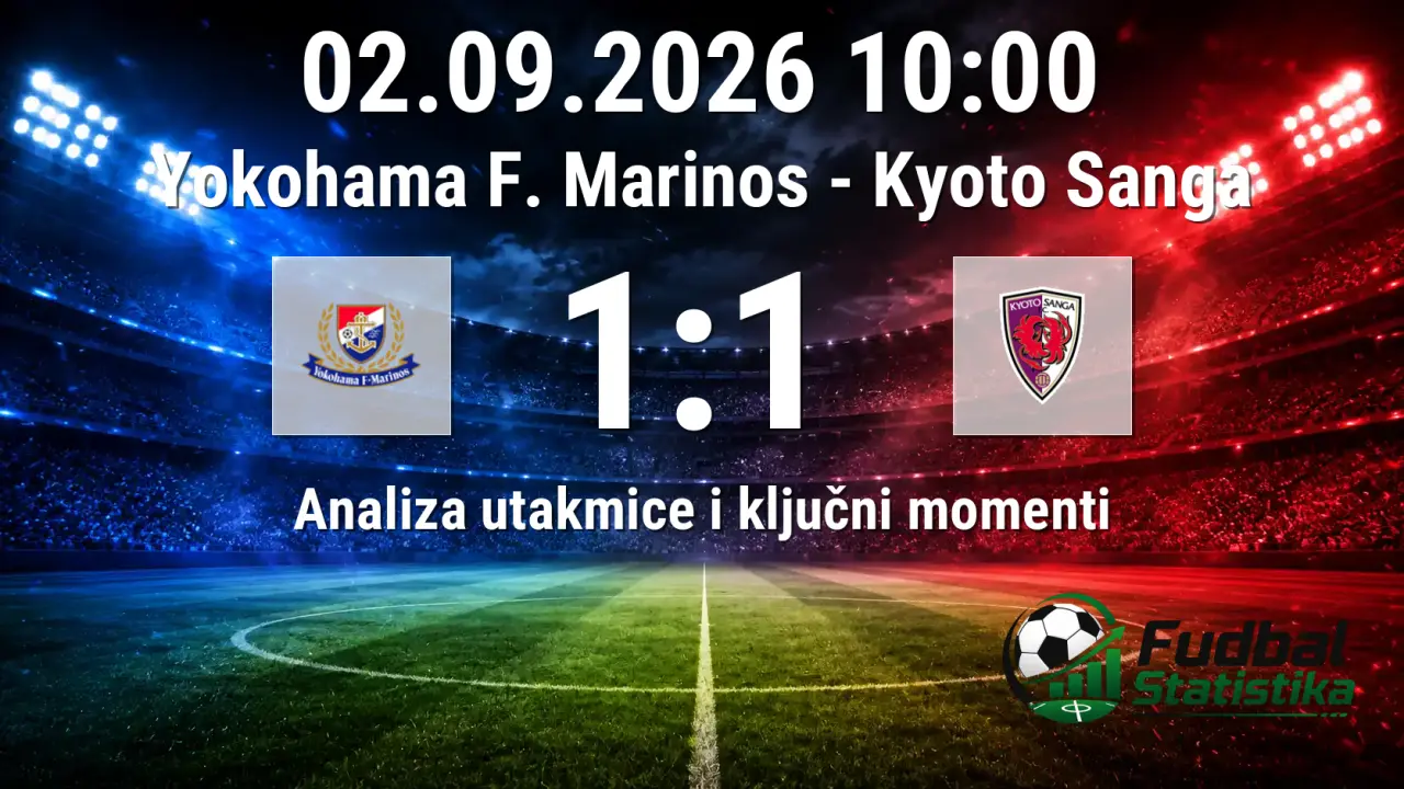 Yokohama F. Marinos i Kyoto Sanga remizirali u J1 Ligi